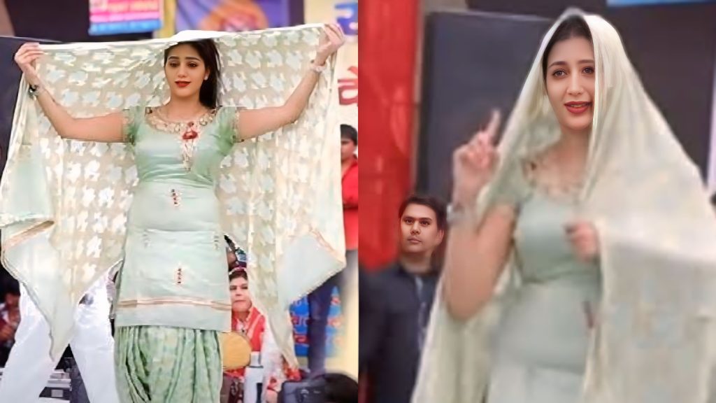 सपना चौधरी की डांस को देखकर बेकाबू हुआ मास्टर, स्टेज पर आकर साथ में लगाए ठुमके